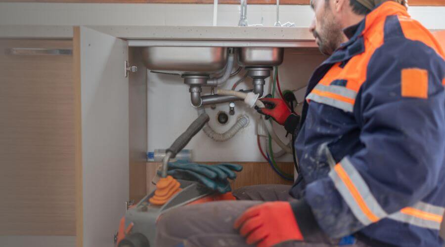 Professional slab leak plumber services in Guilford, ME